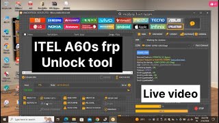 ITEL A60A60s frp bypass unlock tool  itel A662LA662LM frp bypass unlock tool [upl. by Adnamahs]