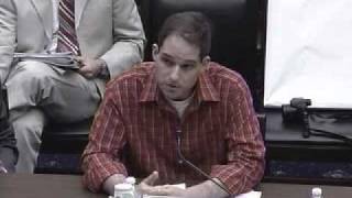 Brian Rainville Testifies on Wasteful Stimulus [upl. by Irfan122]