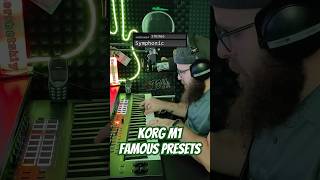 KORG M1 FAMOUS PRESETS korg m1 music synth shorts [upl. by Debra]