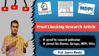 Proof check for Research Journal eproofing for Springer Elsevier MDPI Taylor amp Francis research [upl. by Occor]