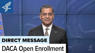 Secretary Becerra announces new opportunity for DACA recipients to sign up for health coverage [upl. by Nylsoj]