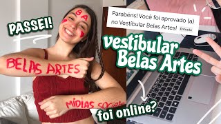 vestibular Belas Artes  Como é O que estudar❤️📚 [upl. by Adlei]