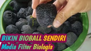 DIY Bioball  media biofilter [upl. by Aenitsirhc]