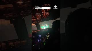 Landing an Airplane in Miami During a Major Storm  AccuWeather [upl. by Yssenhguahs755]