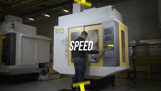 FANUC RoboDrill DiB Plus  HighSpeed Compact CNC Machining [upl. by Ocinom]