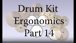 Drum Kit Ergonomics Explained Pt 14  Mike Mangini [upl. by Barger]