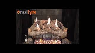 Real Fyre  Evening Fyre Gas Logs [upl. by Issor]