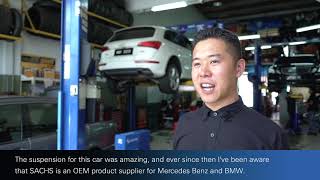 See what Malaysian mechanics say about SACHS shock absorbers [upl. by Lrak]