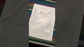 How to draw ⚡ pain from Naruto shippden pain popular monjil arts [upl. by Forelli113]