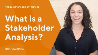 What is a Stakeholder Analysis — Leading Successful Projects [upl. by Eetnuahs]