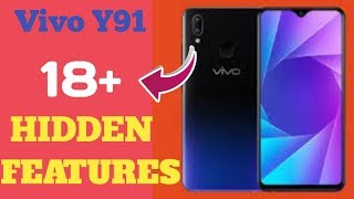 Vivo Y91 18 Hidden Features  Tips and tricks [upl. by Dorren]