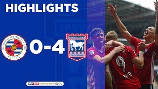 HIGHLIGHTS  Reading 0 Ipswich Town 4 [upl. by Shreeves]