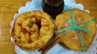 Buñuelos con dulce de piloncillo [upl. by Riba]