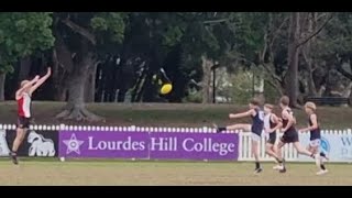 Rd 13 Coorparoo Roos At Morningside U15 Div 3 AFL 28724 Benji 43 [upl. by Shipman]