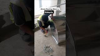 Ducting Work  Aircon Work in Malaysia  Ducting Driver  Work in Malaysia  Aircon Ducting [upl. by Theresita]