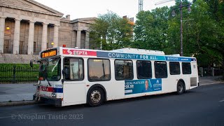 SEPTA Route 27 2005 New Flyer D40LF 8099 Ride [upl. by Claudetta]