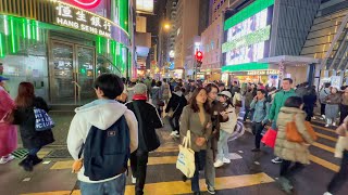 🇭🇰 Hong Kong Central Night Walking Tour 2024  4K HDR [upl. by Etna]