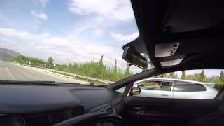 Abarth Td04 vs Honda typeR ep3 257hp alex opc [upl. by Loree215]