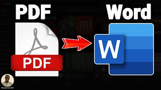 How to Convert PDF to Word on Windows  Full Guide [upl. by Damarra]