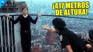 Historia Real Un Intrépido Hombre Camina Sin Miedo Entre Las Torres Gemelas  The Walk  Resumen [upl. by Aennyl]