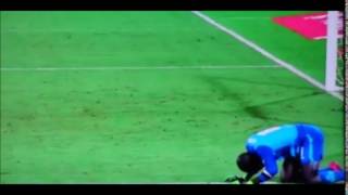 Khadim N’Diaye the Senegal goalkeeper kicks himself and falls [upl. by Aid]