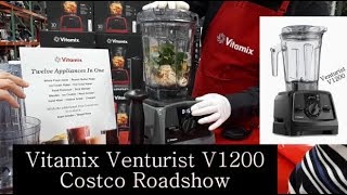 2018 Bluetooth Vitamix wSmart App Venturist V1200 Costco Demo [upl. by Oby259]