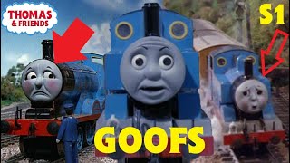 Ultimate Goofs in Season 1  Thomas amp Friends [upl. by Chenee]