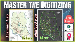 Master the Digitizing in 15 Minutes  ArcGIS InDepth Tutorial [upl. by Johnson]