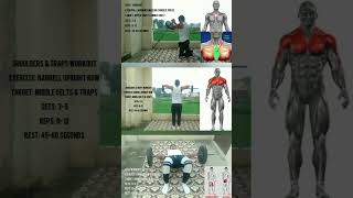 6 FULL BODY Exercises with BARBELL at Home amp Gym heermlgangaputra naturalbodybuilder [upl. by Vareck244]