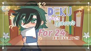 Deku Gets Ignored For 24 Hours  KiriDeku  BNHAMHA  Gacha Club  WeebWobble [upl. by Lindsy125]