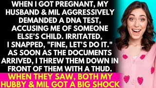 When I found out I was pregnant my husband and motherinlaw aggressively demanded a DNA test ac [upl. by Osanna]