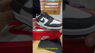 quotAliExpress Steals Nike Panda Dunks Replica Unboxing and Reviewquot [upl. by Hugo]