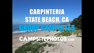 Carpinteria State Beach Group Campsites [upl. by Mossberg855]