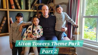 Alton towers theme park part 2 [upl. by Nalak503]