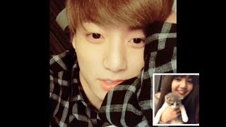 🌸Lizkook🌸 video call • Lisa blackpink amp Jungkook bts [upl. by Dominik]