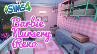 The Sims 4 Renovation — Barbie LP Nursery [upl. by Faxon]