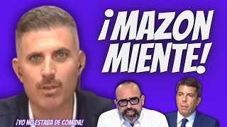 Alcalde Valenciano “LLAMA MENTIROSO” a Mazón  ¡Yo ESTABA en mi LUGAR No ESTABA de COMIDA [upl. by Lady]