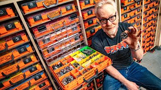 Adam Savage Builds His Dream Hardware Storage System [upl. by Ahsirhcal]