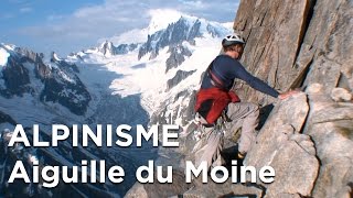 Arête Sud de lAiguille du Moine Chamonix MontBlanc alpinisme escalade montagne [upl. by Edmon]