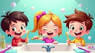 Brush Your Teeth Song  Nursery Rhymes amp Kids Fun Songs [upl. by Saberio]