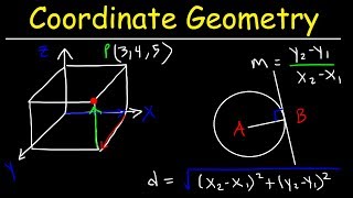 Coordinate Geometry Basic Introduction Practice Problems [upl. by Gilbart]