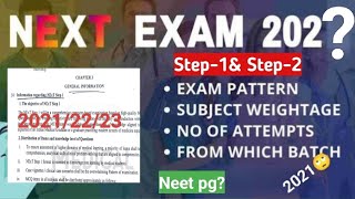 All about NExT Exam  Exam pattern Starting from which batch next2026 mbbs neetpg [upl. by Erund35]