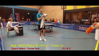 Wed 93415 Partij 09 Sjoerd Vaders  Steven Pouw 32 [upl. by Nazus112]