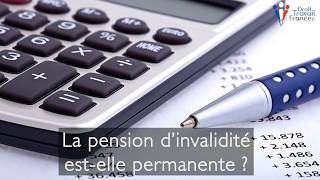 La pension dinvalidité  conditions et formalités [upl. by Farrica]