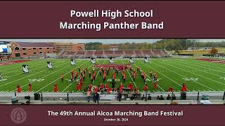 Powell High School  Alcoa Marching Band Festival October 26 2024 [upl. by Enawd712]