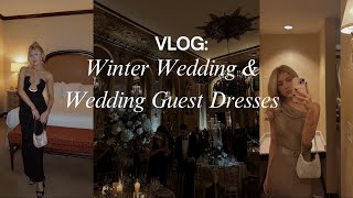 HOTEL DUPONT BLACK TIE WEDDING  WINTER WEDDING GUEST DRESSES [upl. by Auohs]