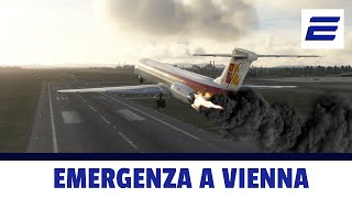 💥 EMERGENZA A VIENNA  ✈️ Volo Iberia 3575 [upl. by Hayley436]