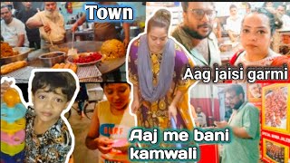 Town Minara MasjidKam karke halat Hui kharabexplore food streetfood town minaramasjid vlog [upl. by Kcin]