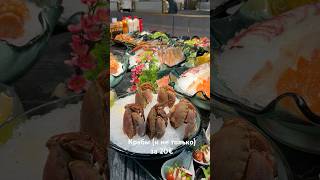 Крабы за 20 евро в Финляндии📍Osaka Teppanyaki Hansakortteli Turku еда финляндия турку кафе [upl. by Feigin478]