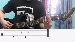 Oniket Prantor intro lesson with tablature  Artcell [upl. by Wojcik]